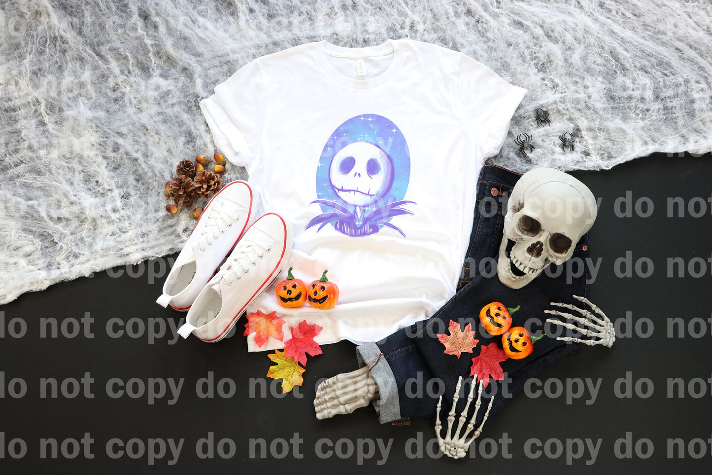 Starry Skeleton Pastel Dream Print or Sublimation Print