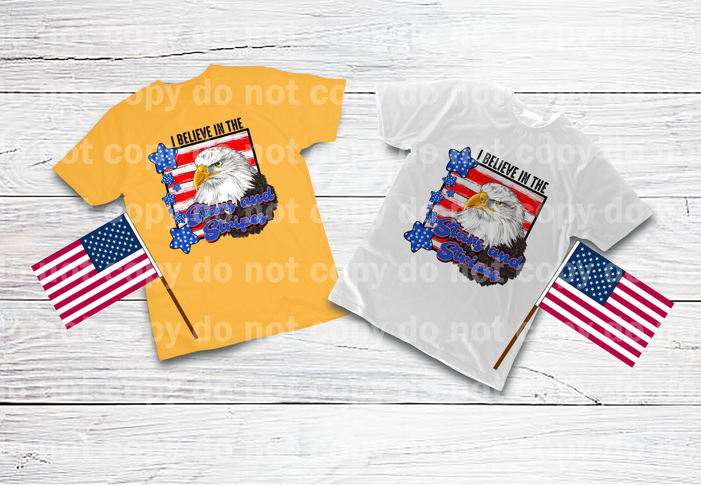 Stars And Stripes Eagle Dream Print or Sublimation Print