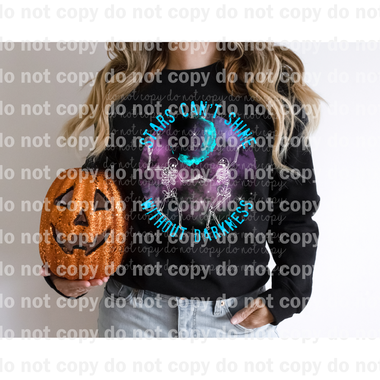 Stars Can't Shine Without Darkness Skeletons Dream Print or Sublimation Print