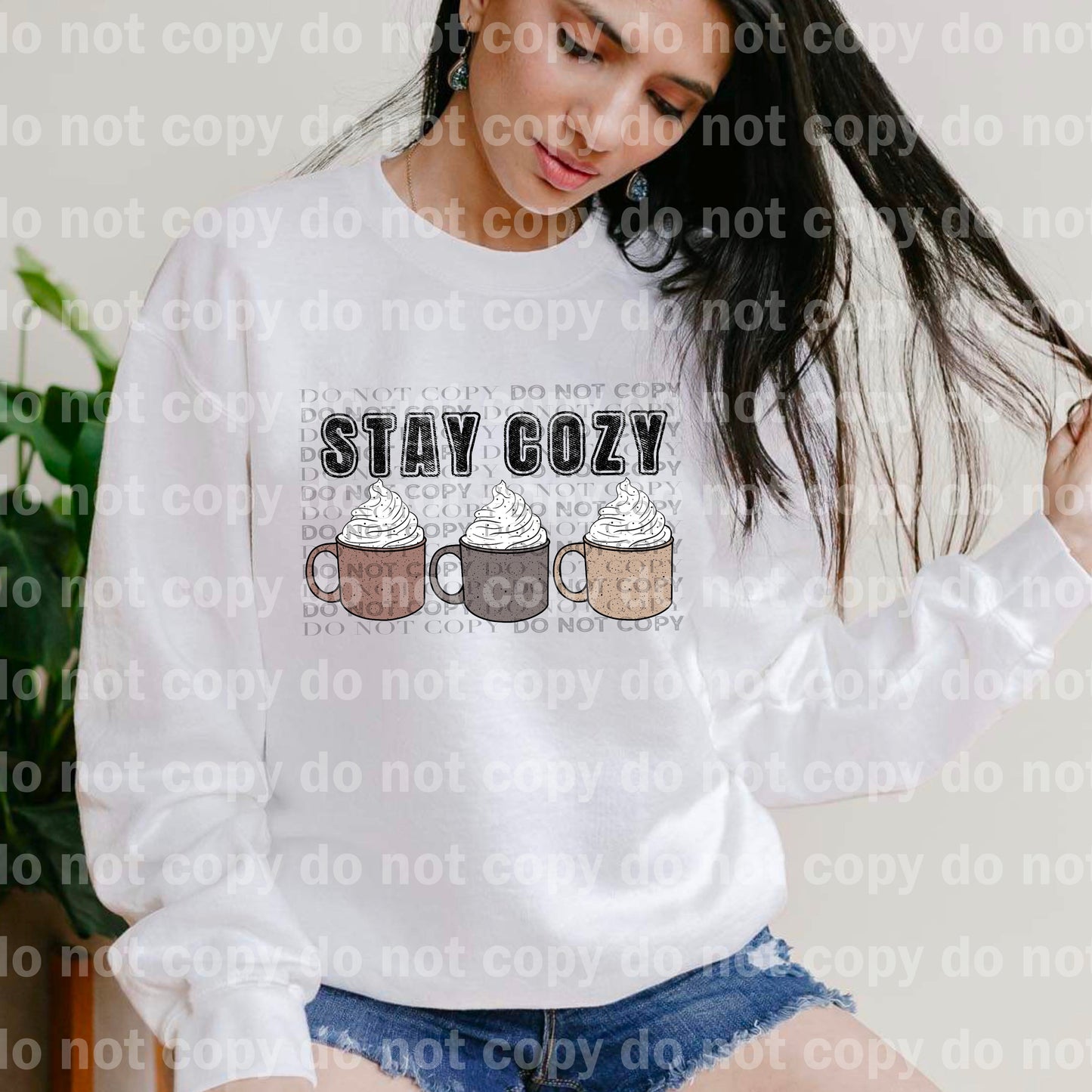 Stay Cozy Drinks Dream Print o Impresión por sublimación