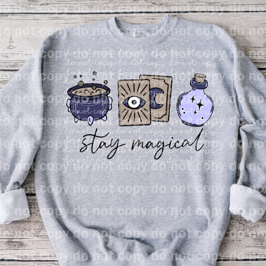 Stay Magical Cauldron Tarot Potion Dream Print or Sublimation Print