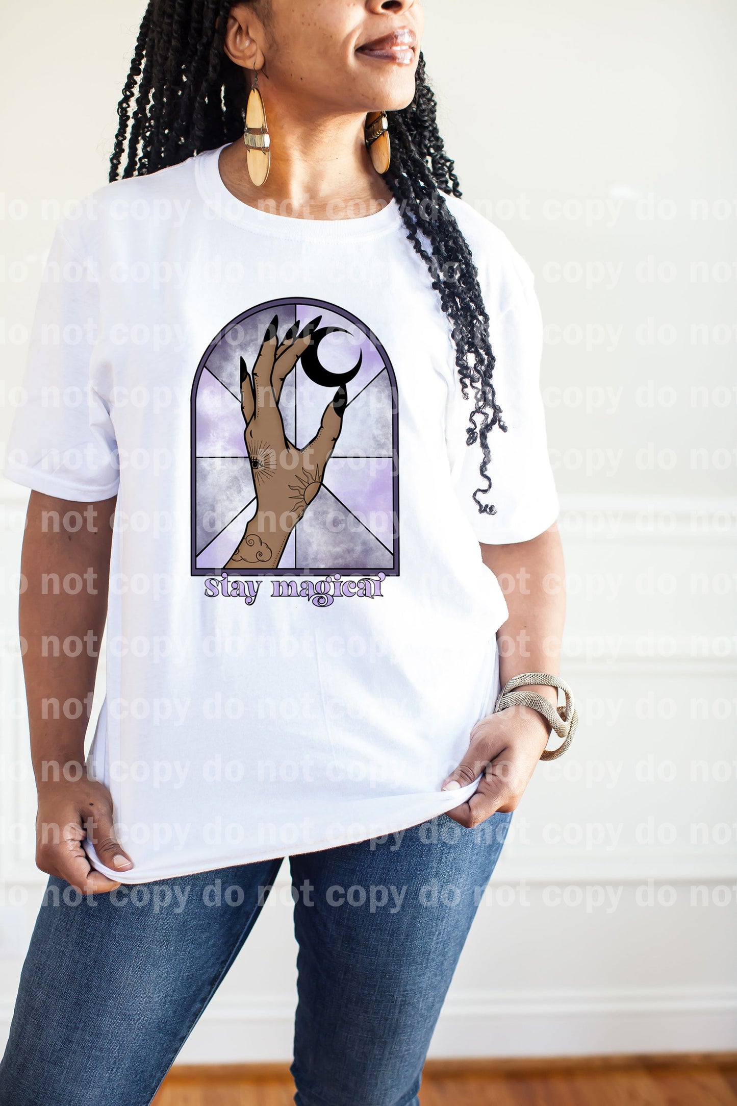 Stay Magical Light Brown Skin Tone Dream Print or Sublimation Print