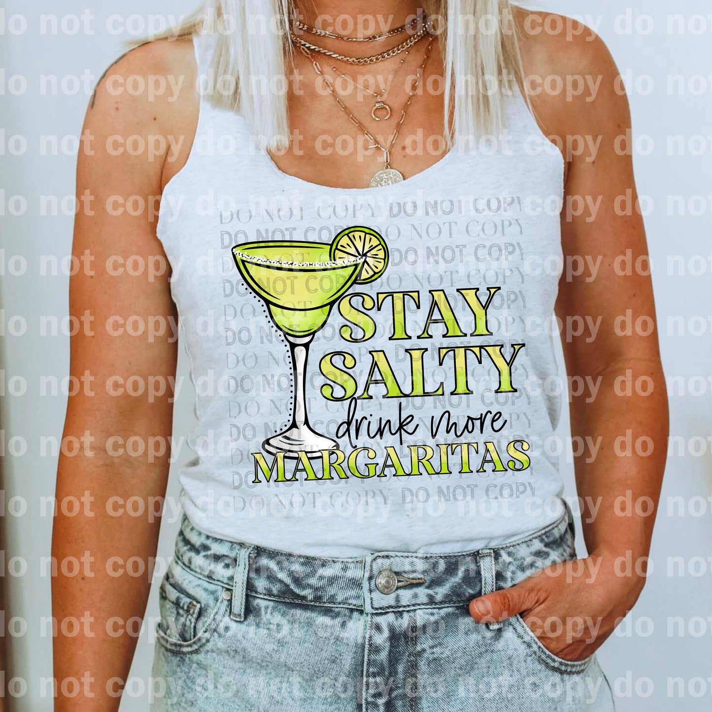 Stay Salty Drink More Margaritas Dream Print or Sublimation Print