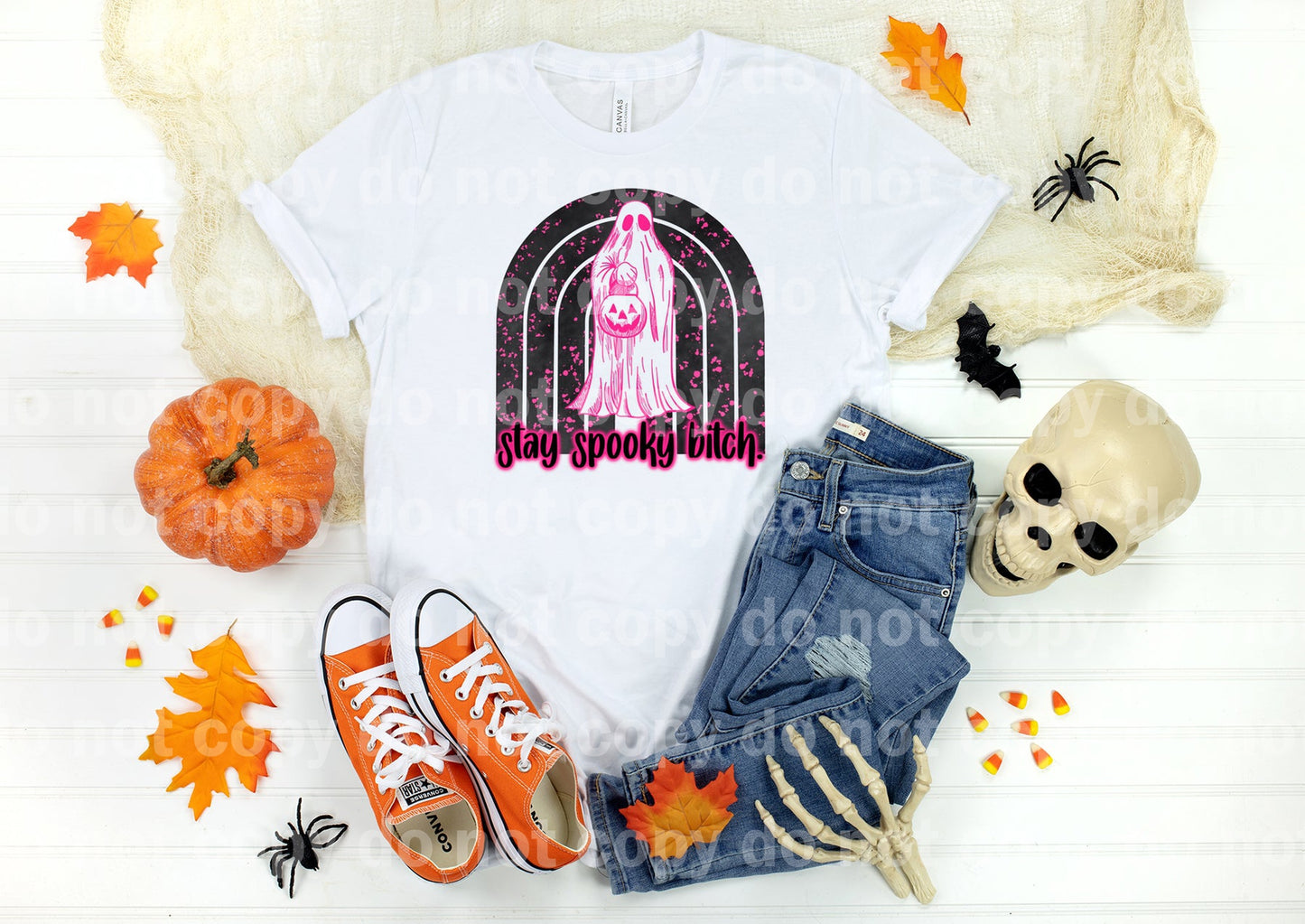 Stay Spooky Bitch Pink Dream Print or Sublimation Print