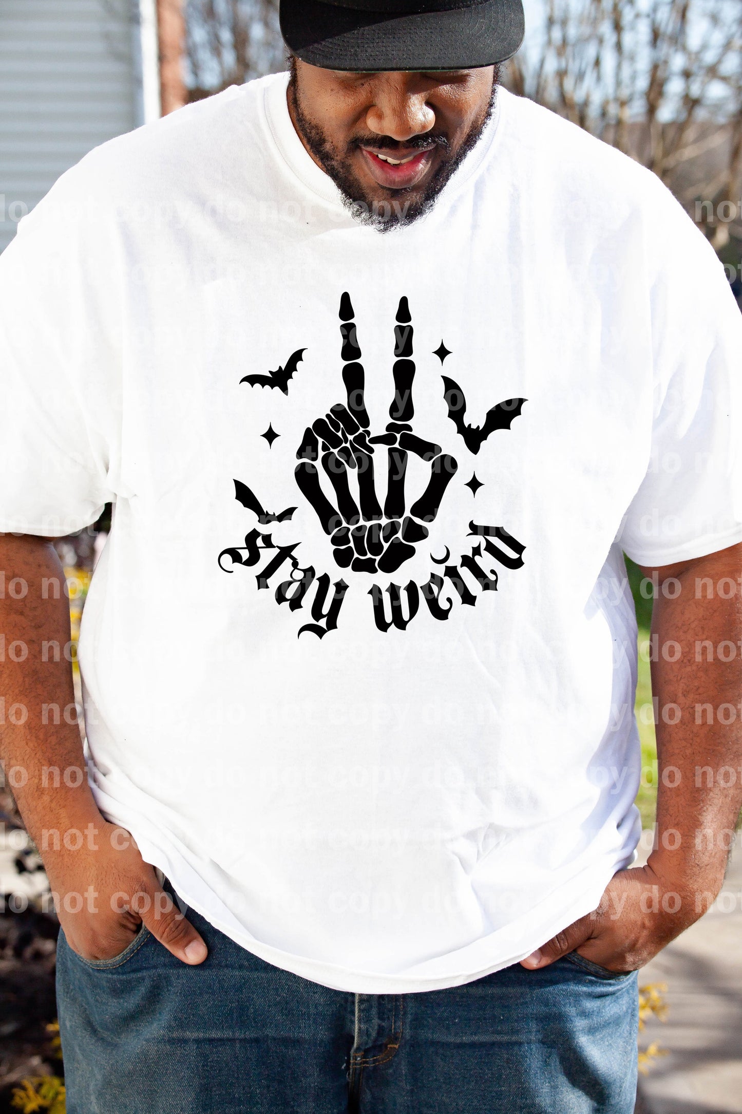 Stay Weird Peace Sign Dream Print or Sublimation Print