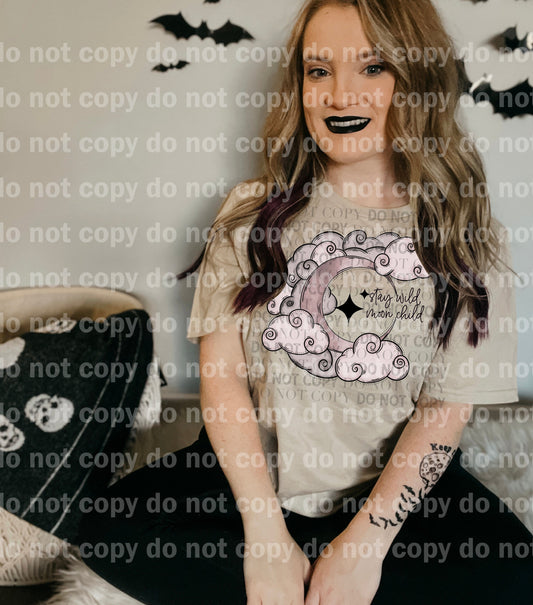 Stay Wild Moon Child Full Color/One Color Dream Print or Sublimation Print