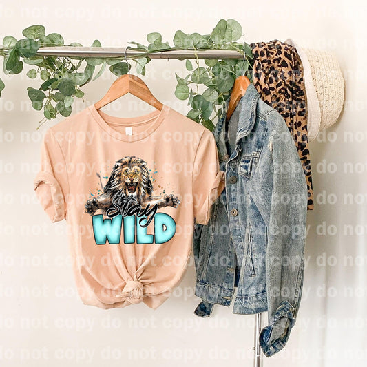 Stay Wild Lion Dream Print or Sublimation Print