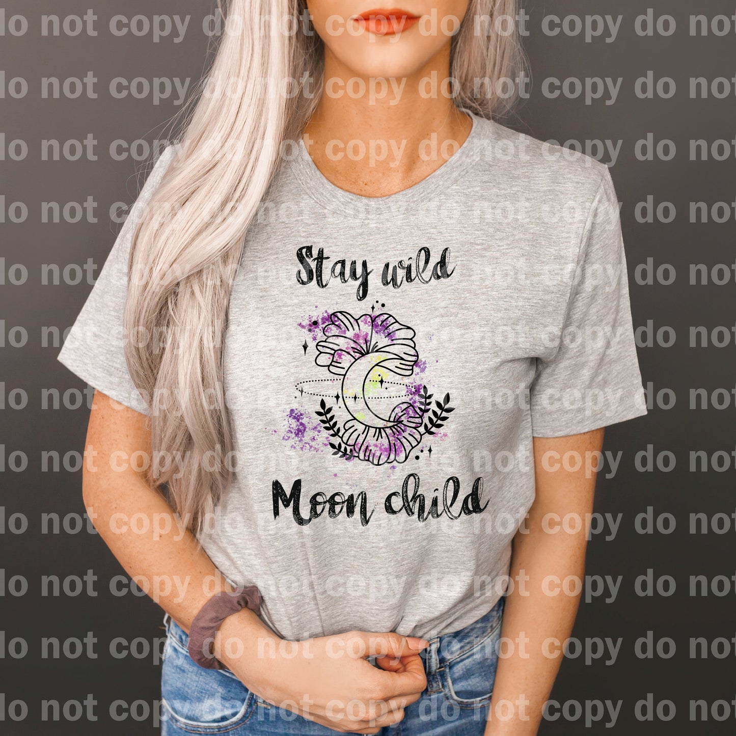 Stay Wild Moon Child Dream Print or Sublimation Print