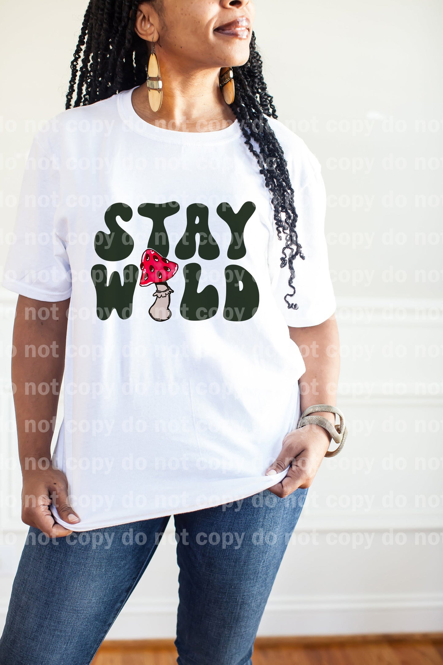 Stay Wild a todo color/impresión de ensueño a un color o impresión por sublimación