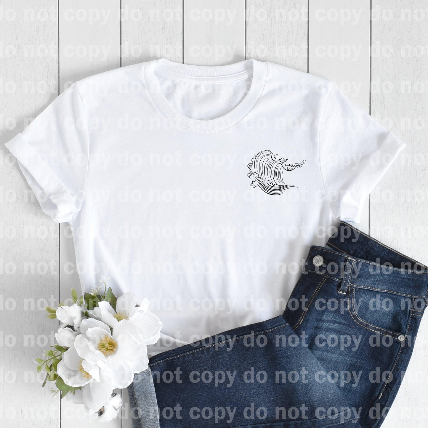 Stay Wild Ocean Child Impresión de ensueño a todo color / a un color o impresión por sublimación