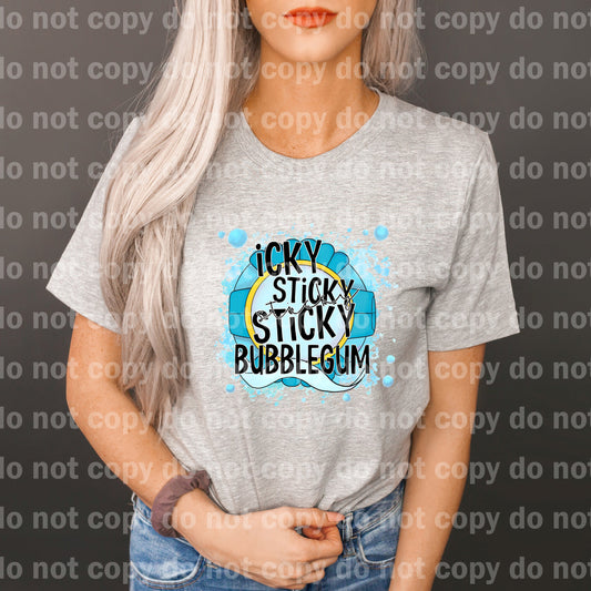 Icky Sticky Bubblegum Blue/Pink Dream Print or Sublimation Print