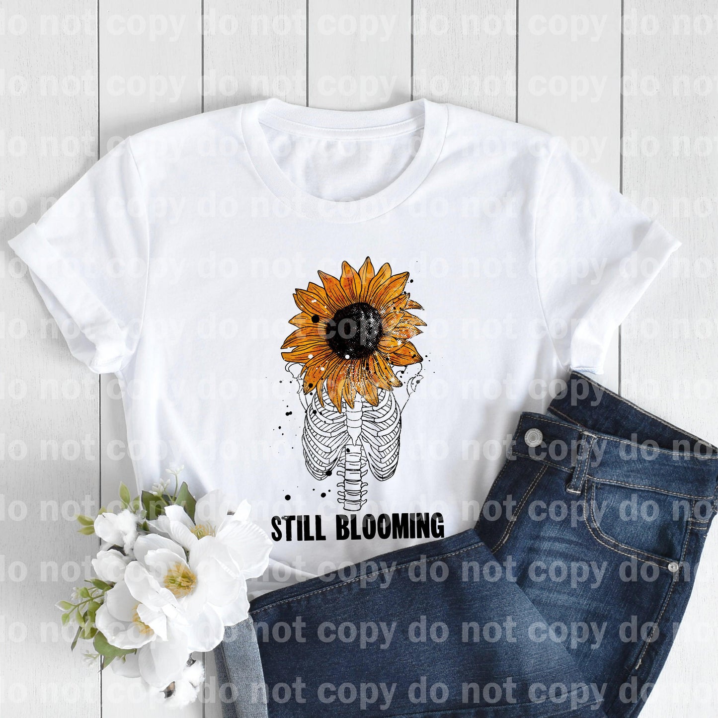 Still Blooming Skellie Sunflower Dream Print or Sublimation Print