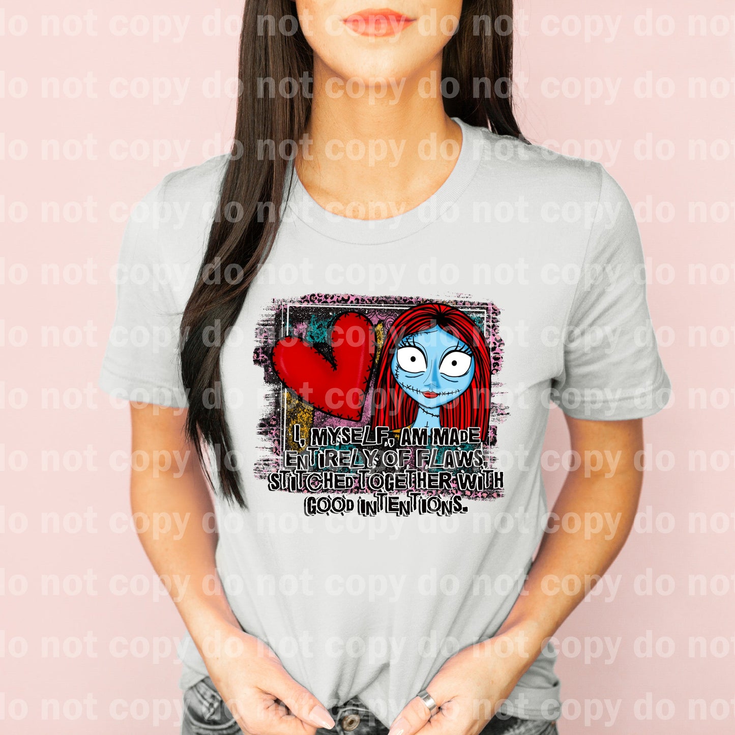 Stitched Together With Good Intentions Distressed Dream Print or Sublimation Print