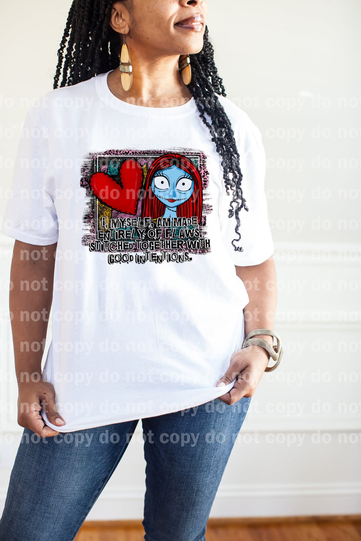 Stitched Together With Good Intentions Distressed Dream Print or Sublimation Print