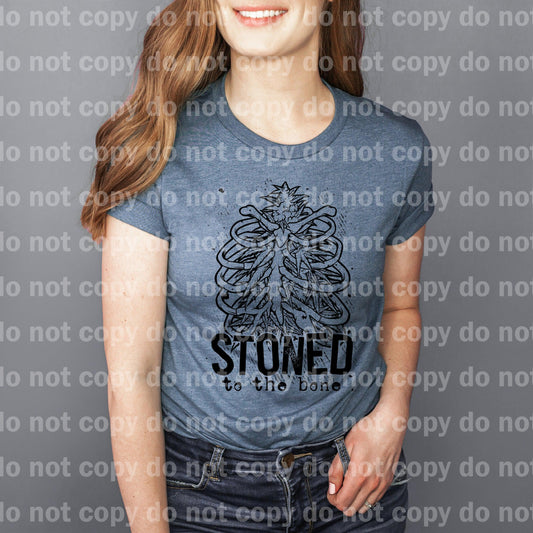 Stoned To The Bone Ribcage Black/White Dream Print or Sublimation Print