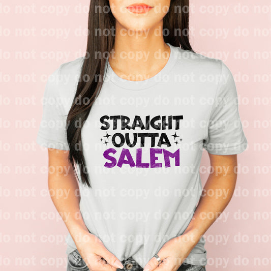Straight Outta Salem Black Purple Dream Print or Sublimation Print