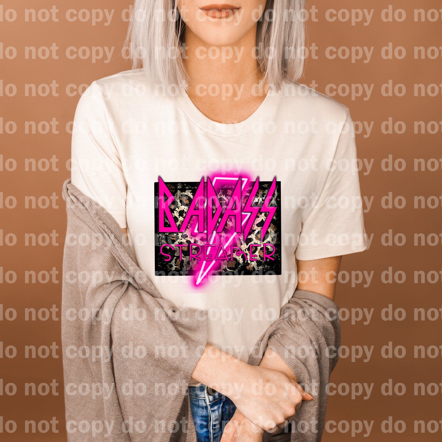 Badass Streamer Green/Pink Dream Print or Sublimation Print