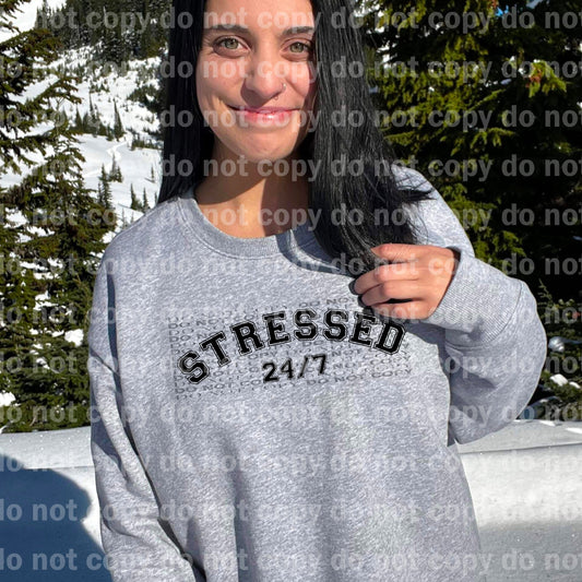 Stressed 24/7 Dream Print or Sublimation Print