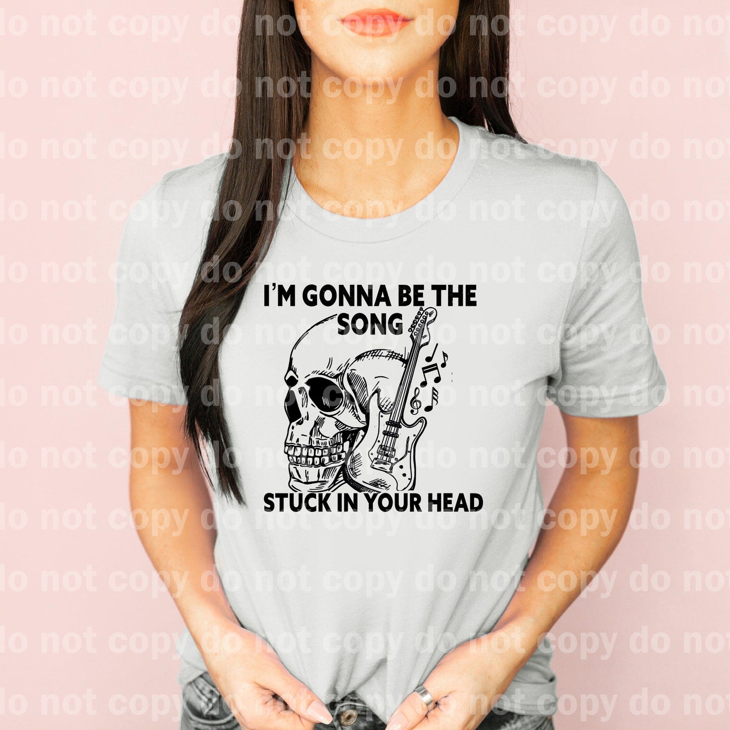 I'm Gonna Be The Song Stuck In Your Head Skull Guitar Dream Print or Sublimation Print