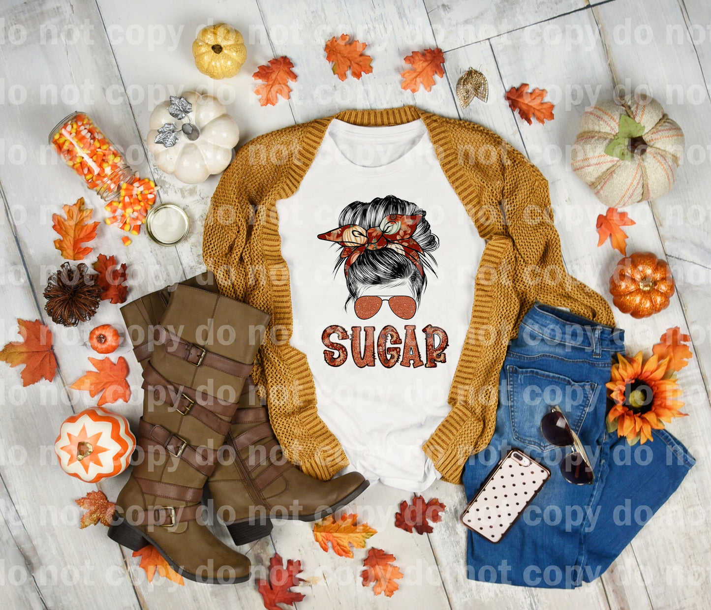 Sugar Messy Bun Dream Print or Sublimation Print