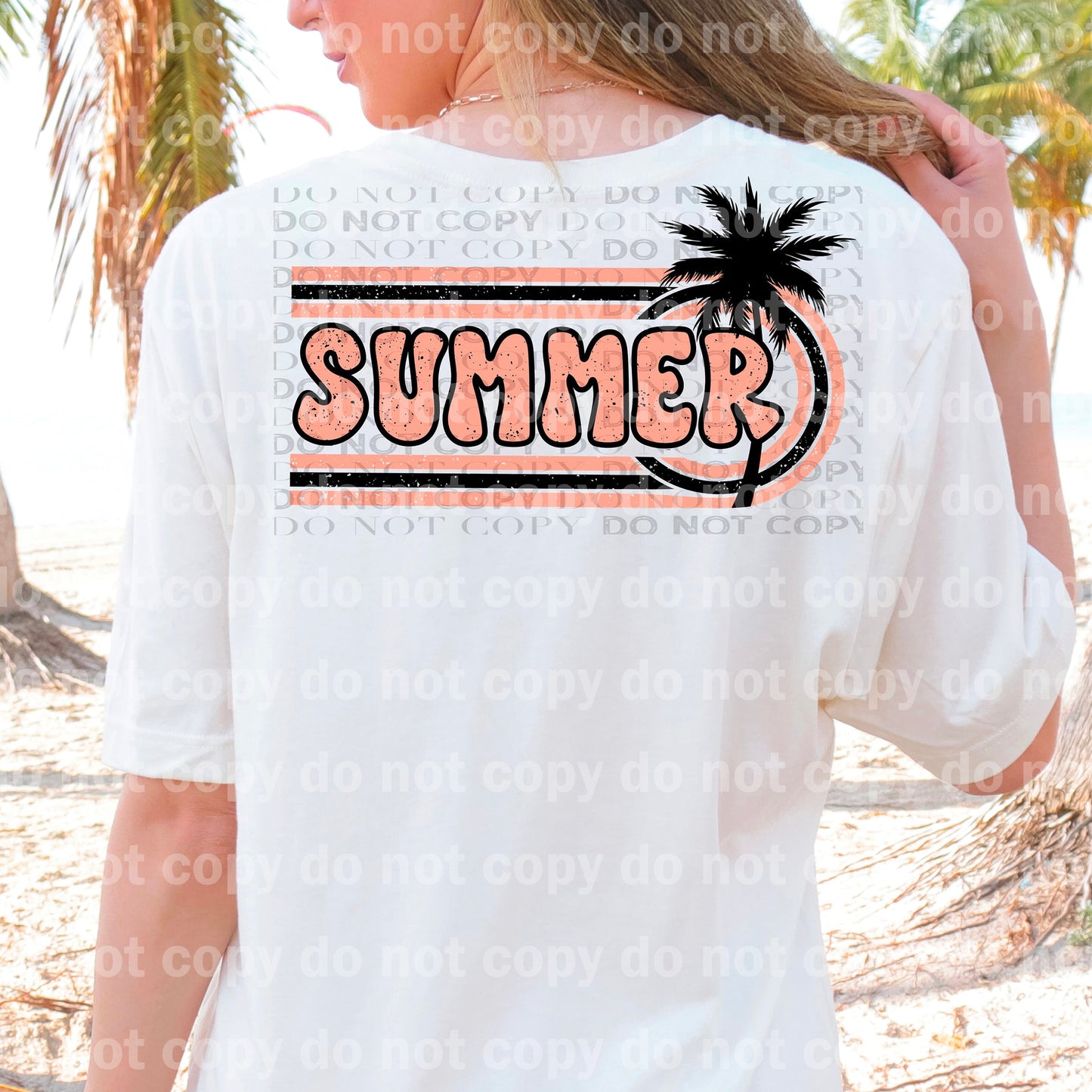 Summer Coconut Tree Dream Print or Sublimation Print