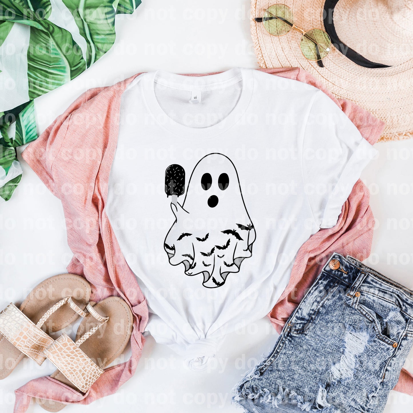 Summer Ghost Bat Dream Print or Sublimation Print