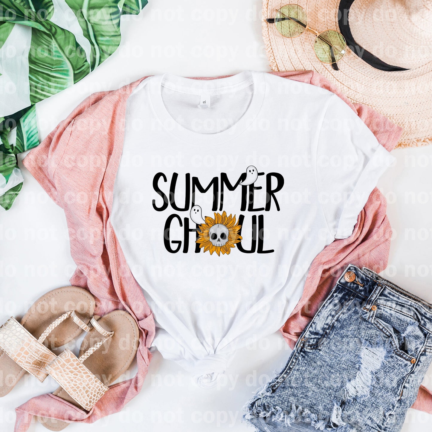 Summer Ghoul Sunflower Dream Print or Sublimation Print