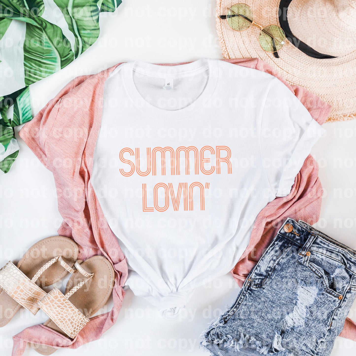 Summer Lovin' Typography Dream Print or Sublimation Print