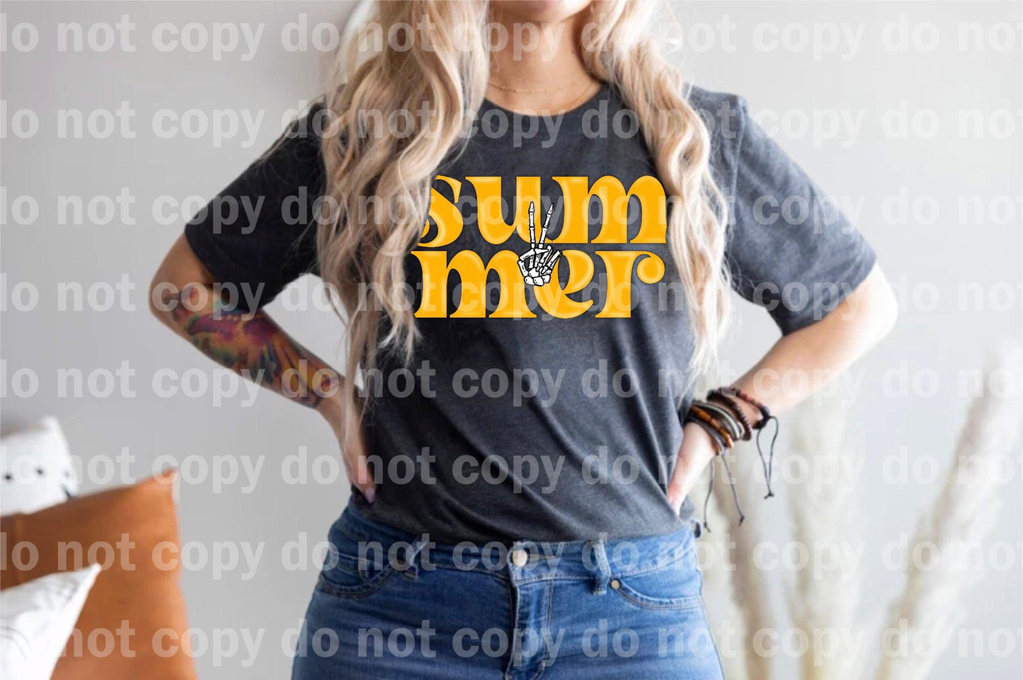 Summer Peace Skellie Dream Print or Sublimation Print