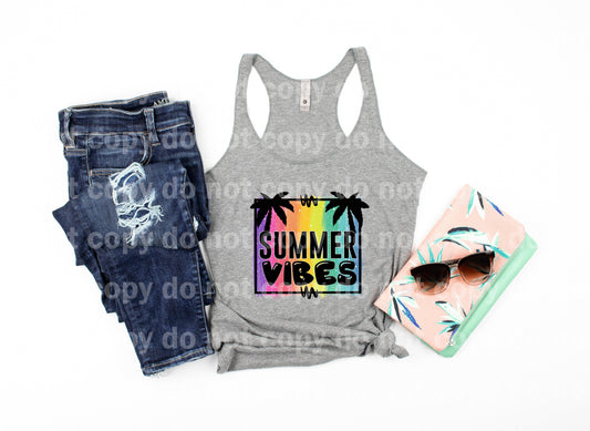 Summer Vibes Brush Stroke Dream Print or Sublimation Print