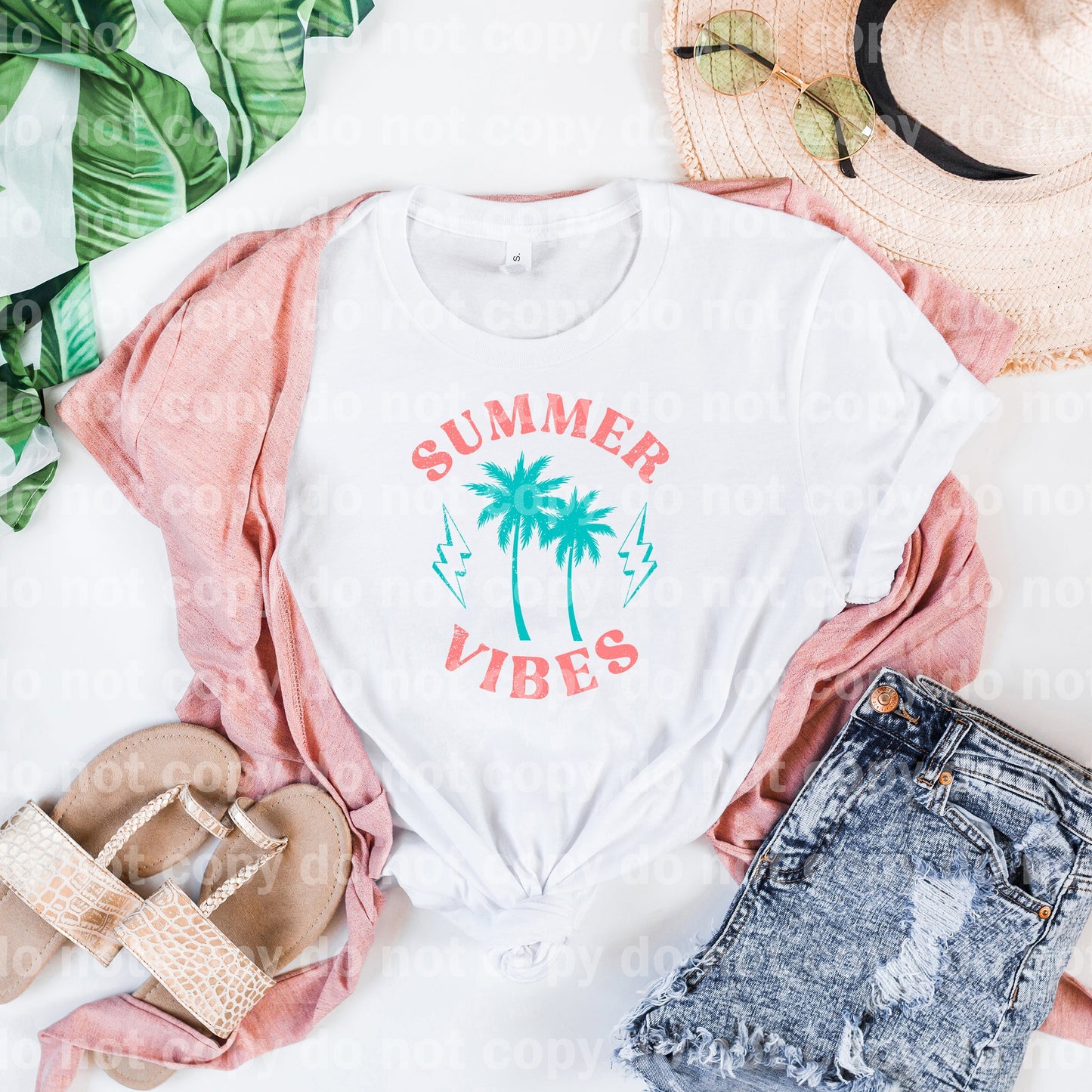 Summer Vibes Full Color/One Color Dream Print or Sublimation Print