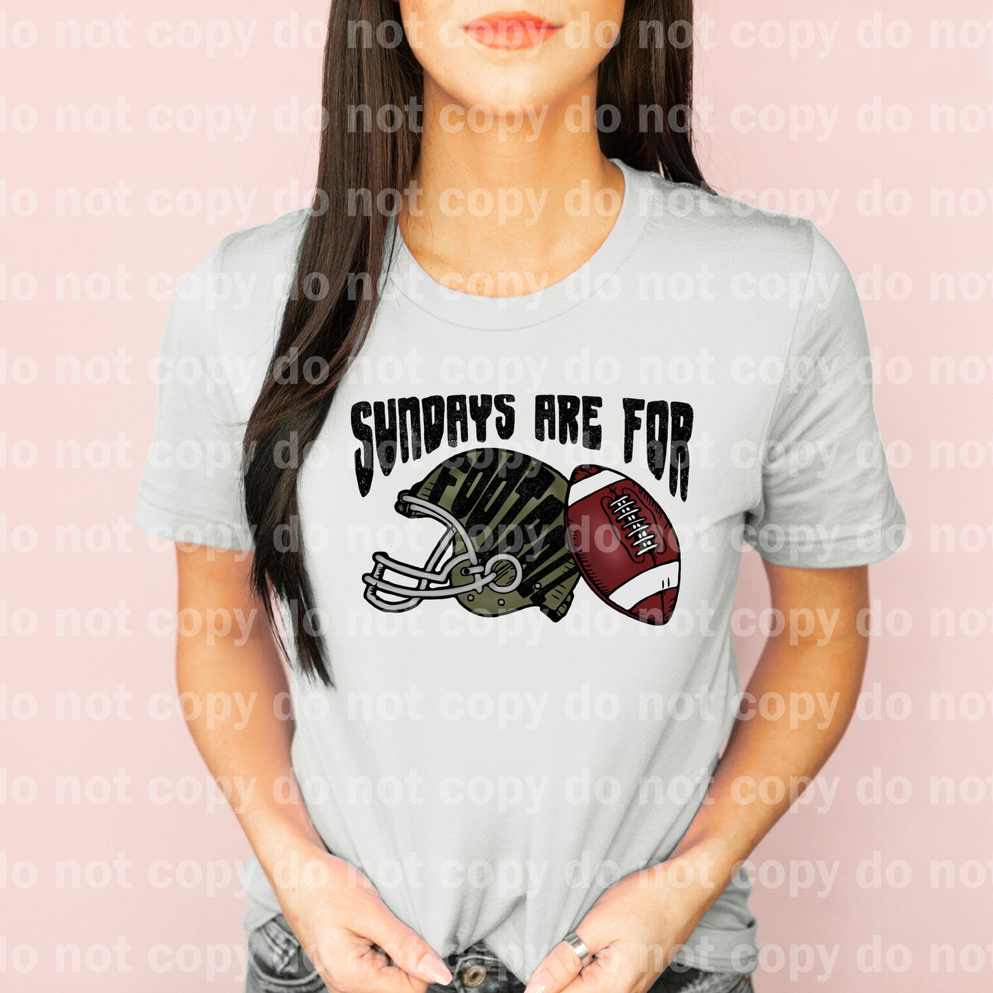 Sundays Are For Football Full Color/One Color Dream Print or Sublimation Print