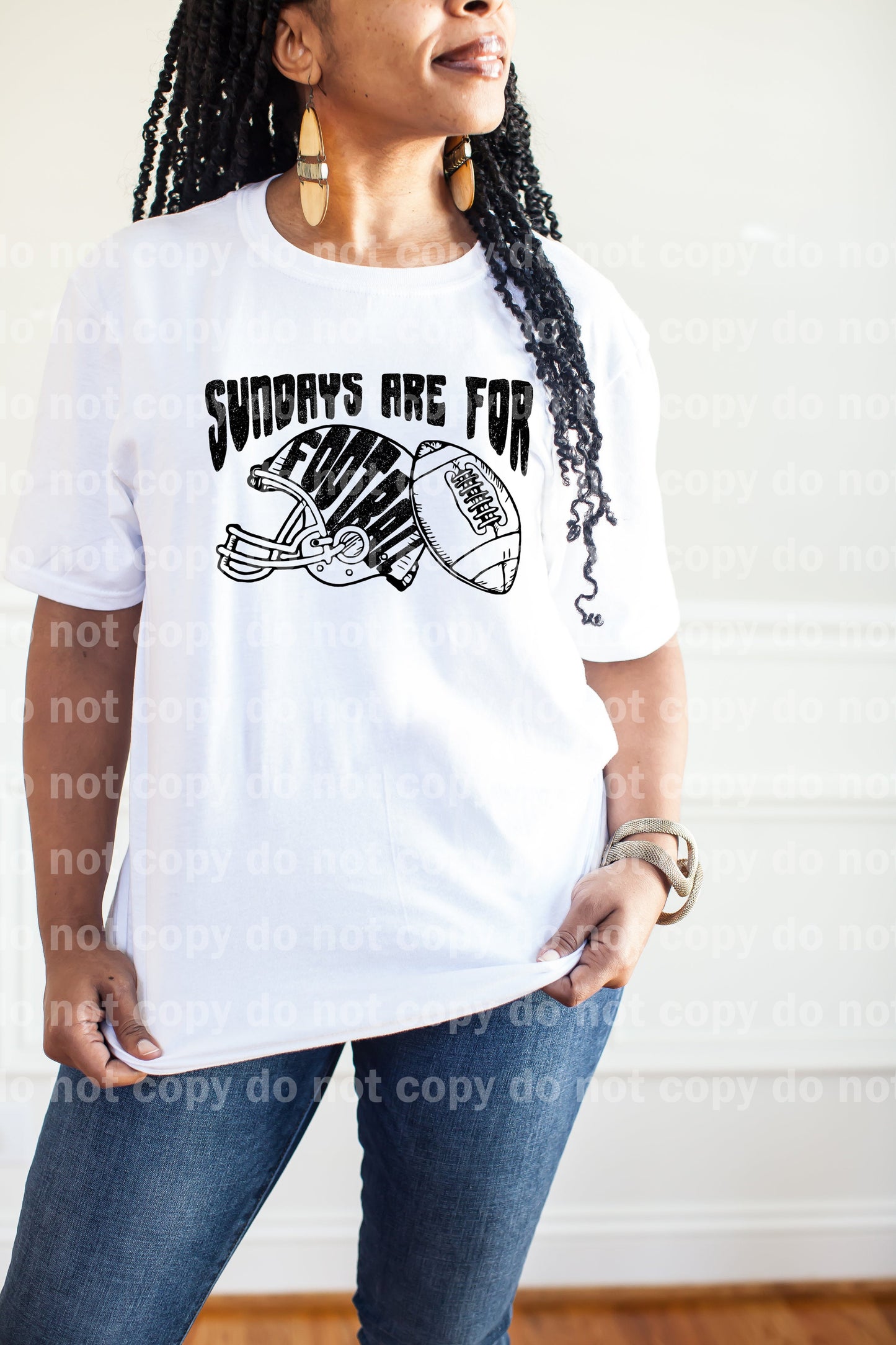 Sundays Are For Football Full Color/One Color Dream Print or Sublimation Print