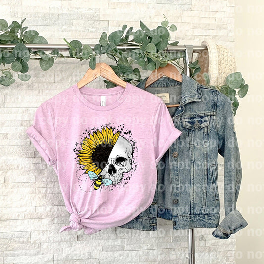 Sunflower Bee Skull Dream Print or Sublimation Print