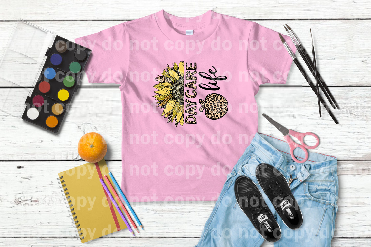 Sunflower Day Care Life Dream Print or Sublimation Print