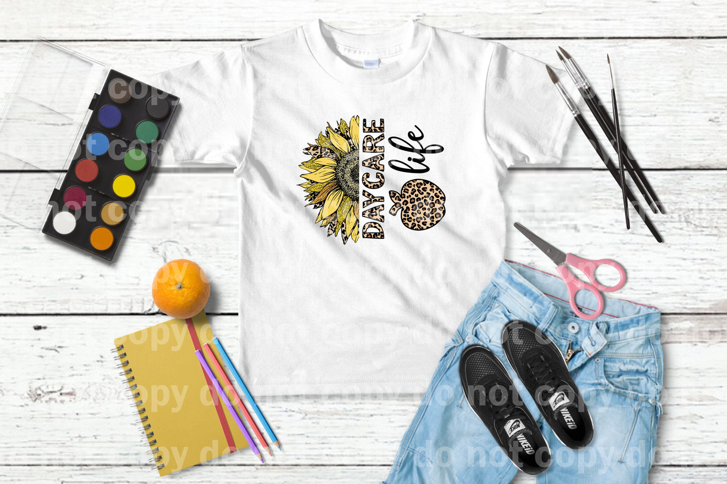 Sunflower Day Care Life Dream Print or Sublimation Print