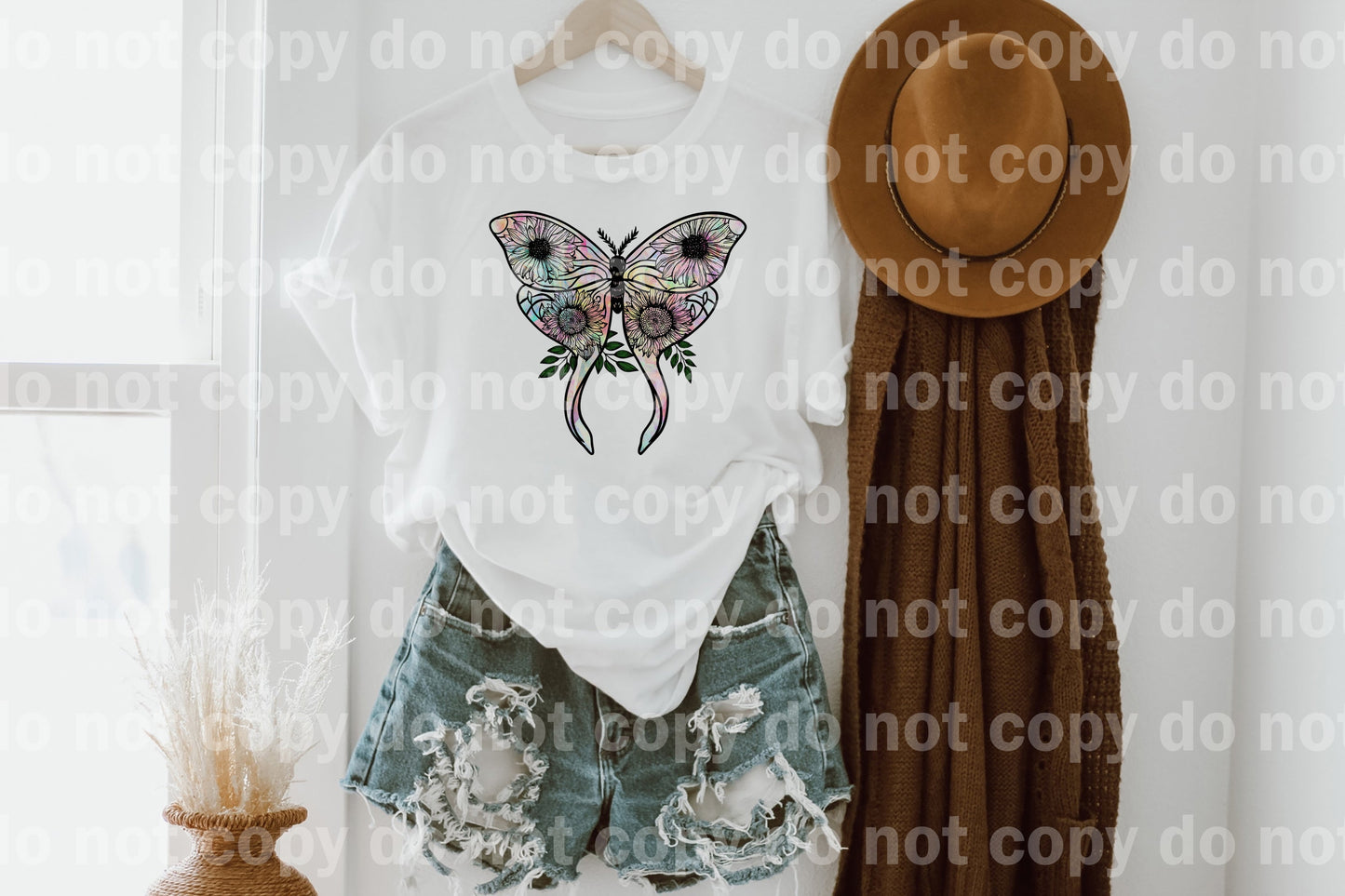 Sunflower Moth Dream Print or Sublimation Print