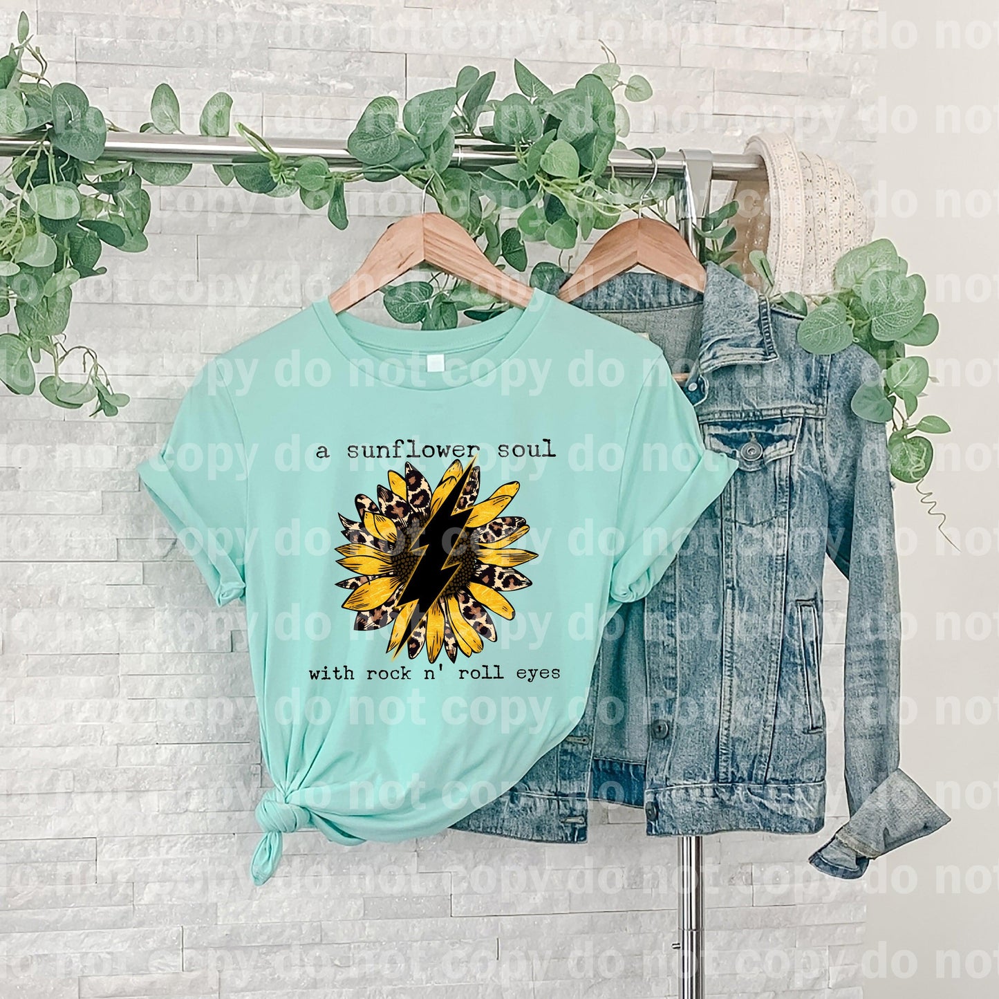 Sunflower Soul With Rock N' Roll Eyes Dream Print or Sublimation Print