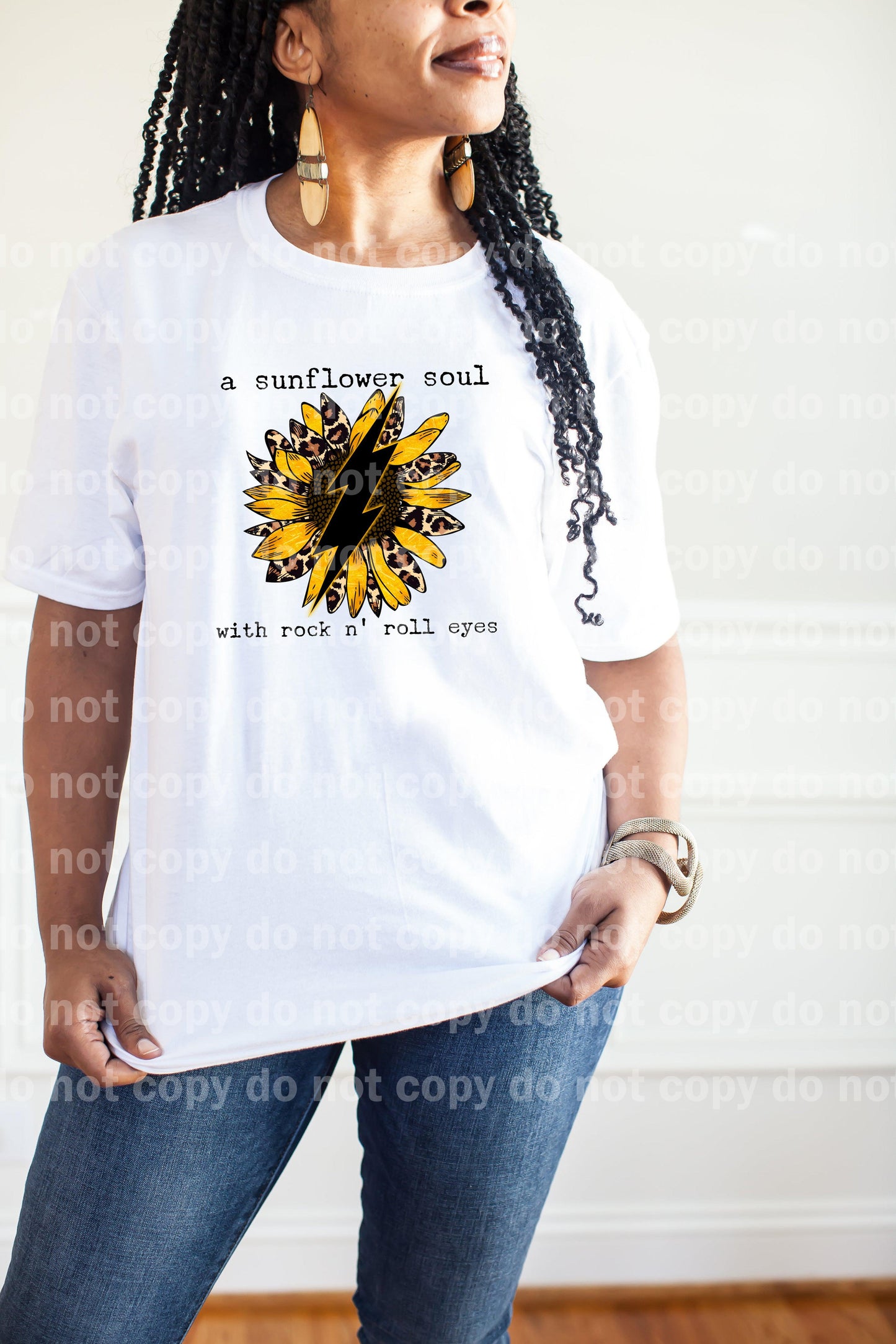 Sunflower Soul With Rock N' Roll Eyes Dream Print or Sublimation Print