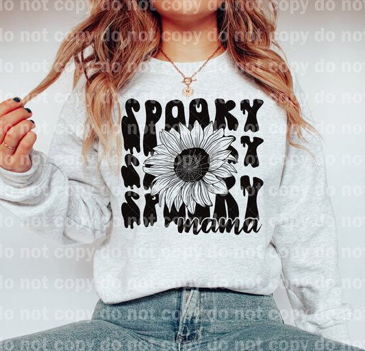 Spooky Mama Sunflower Dream Print or Sublimation Print