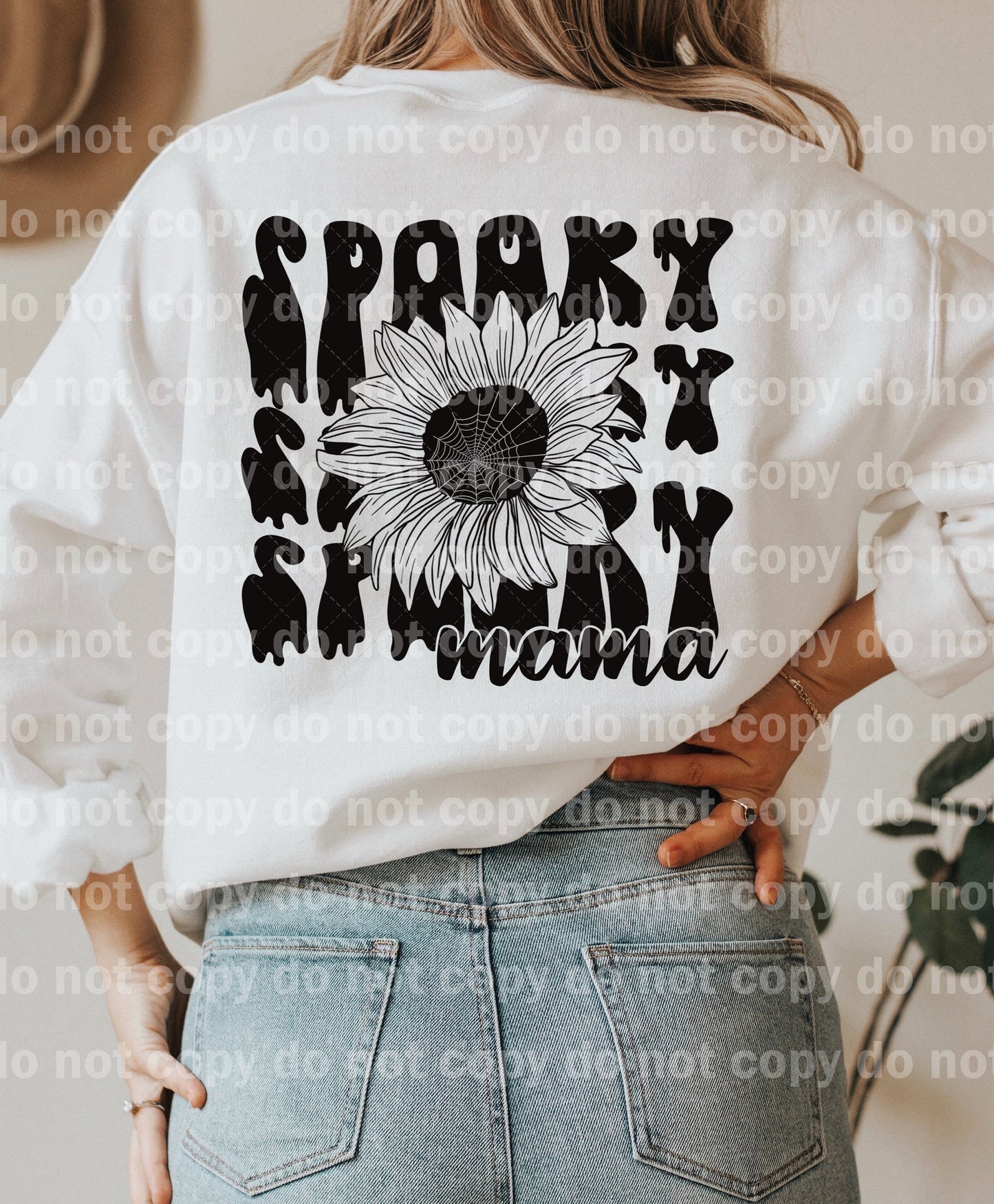 Spooky Mama Sunflower Dream Print or Sublimation Print