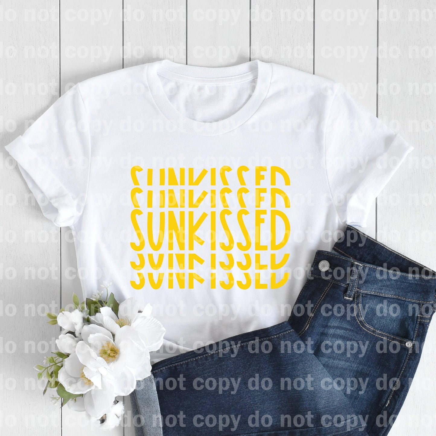 Sunkissed Word Stacked Dream Print or Sublimation Print