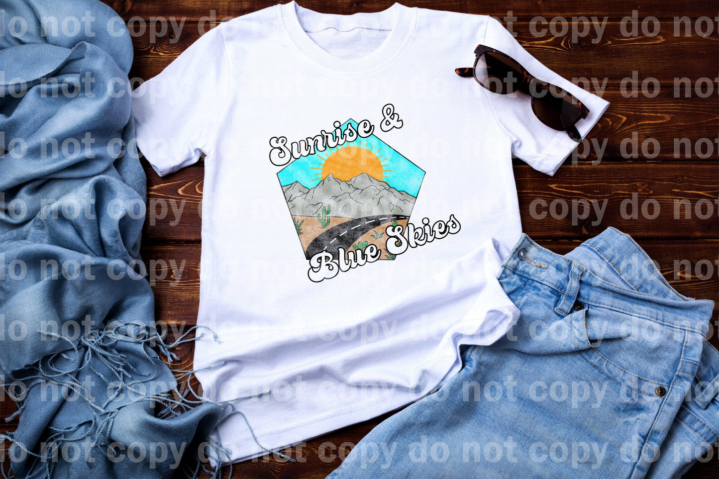 Sunrise And Blue Skies Dream Print or Sublimation Print