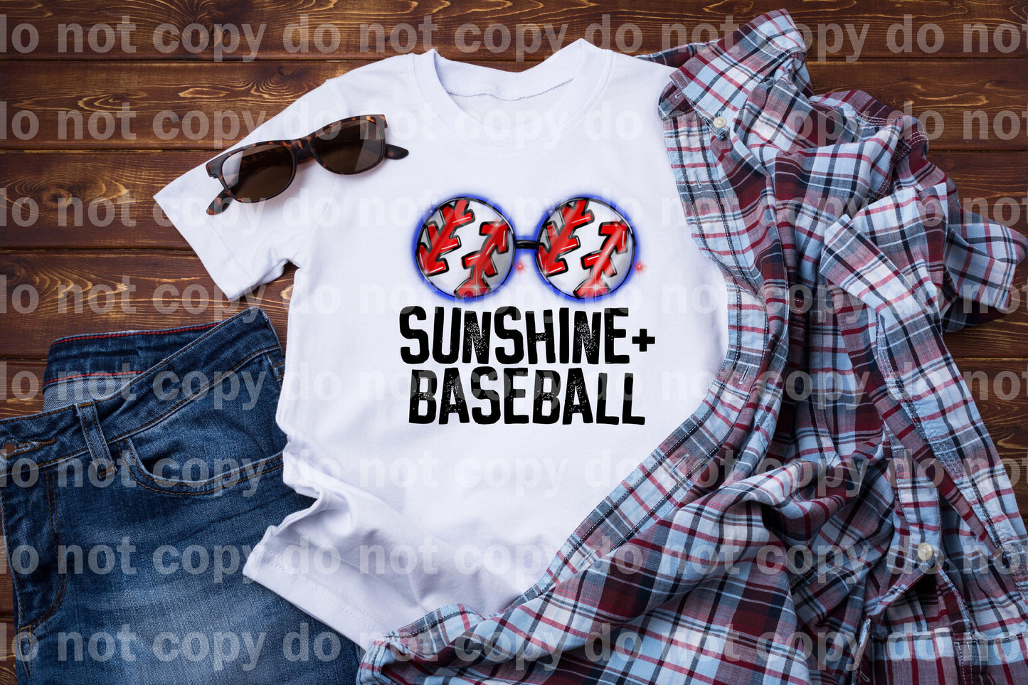 Sunshine Baseball Airbrush Dream Print or Sublimation Print