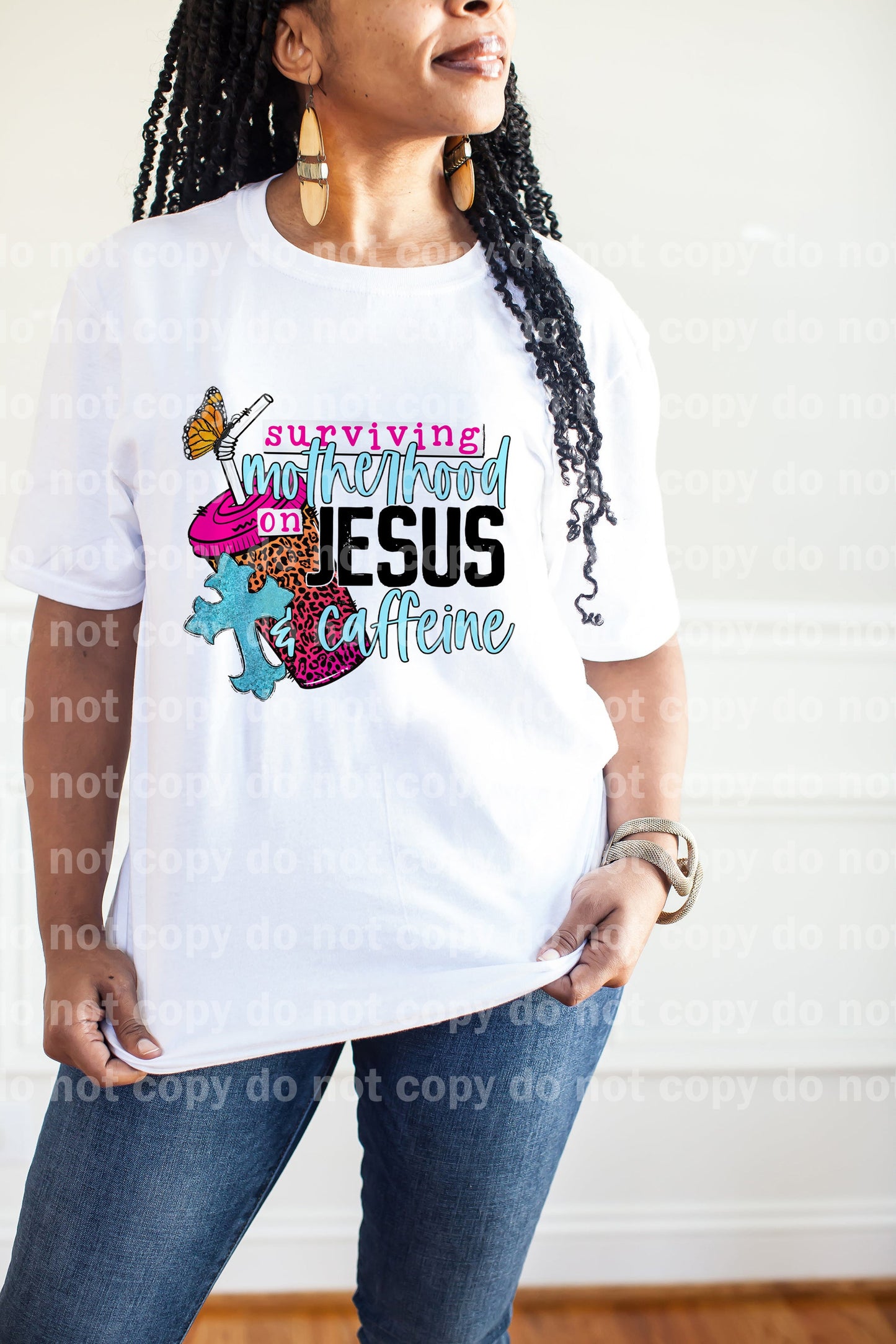 Surviving Motherhood On Jesus And Caffeine Dream Print or Sublimation Print