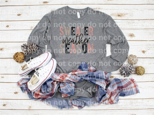 Sweater Weather Season Dream Print or Sublimation Print