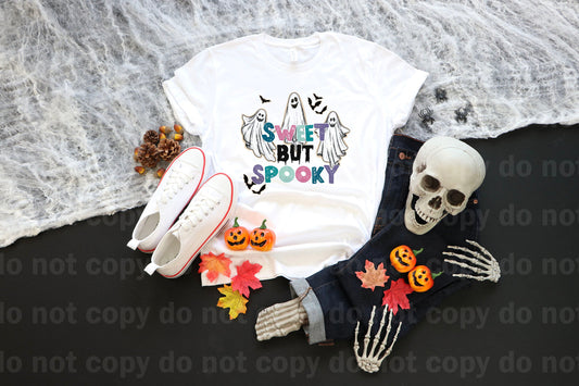 Sweet But Spooky Ghost with Bats Dream Print or Sublimation Print