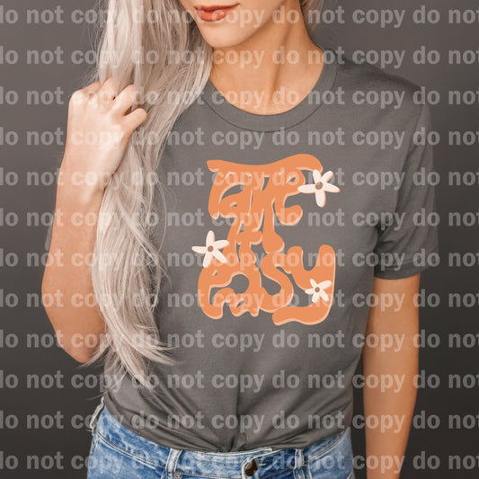 Take It Easy Orange Dream Print or Sublimation Print