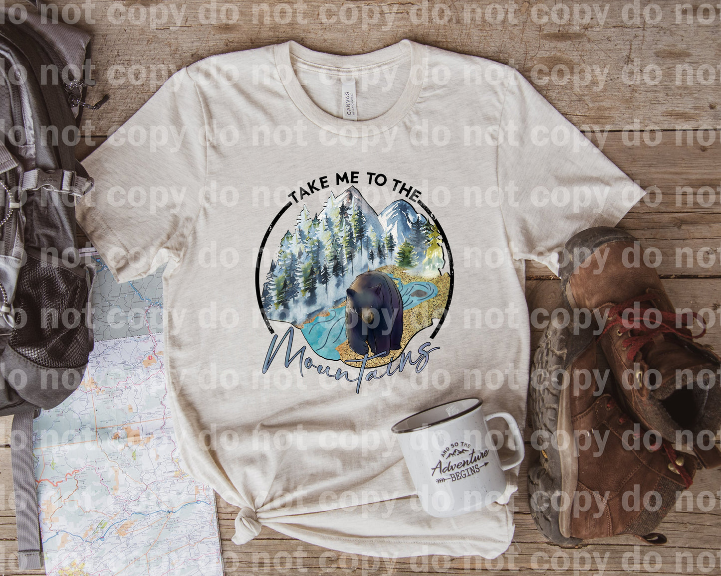 Take Me To The Mountains Dream Print or Sublimation Print