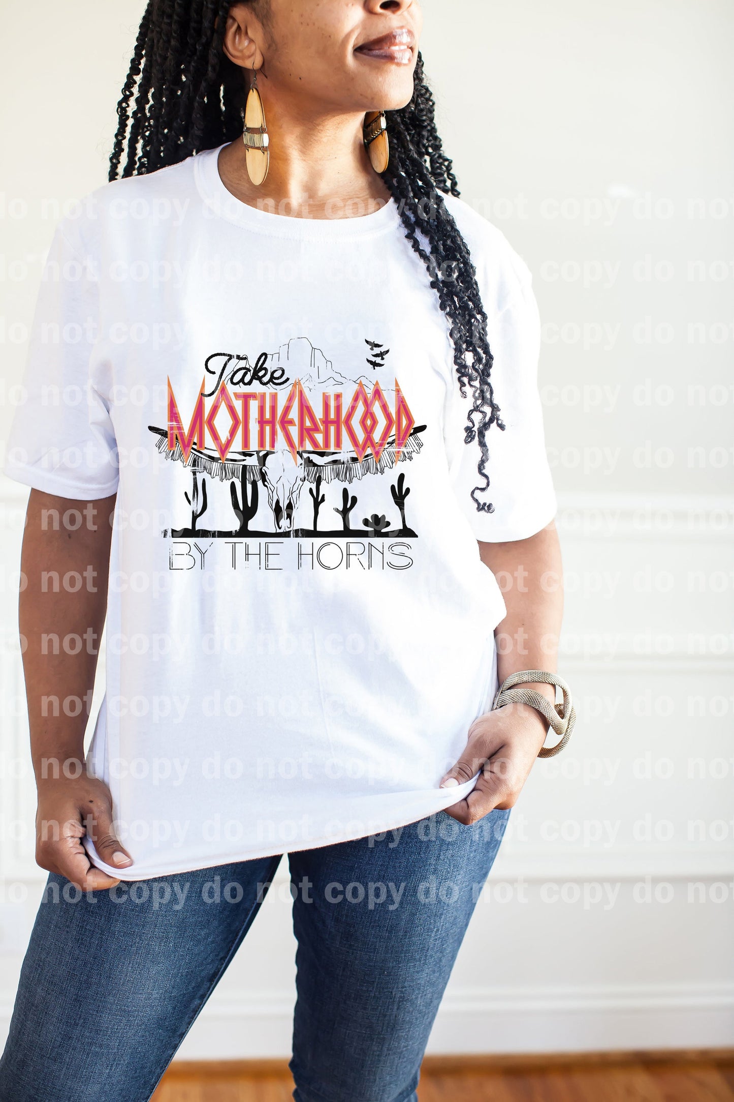 Take Motherhood By The Horns Full Color/One Color Dream Print or Sublimation Print
